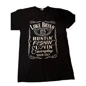 Luke Bryan 2017 tour shirt small